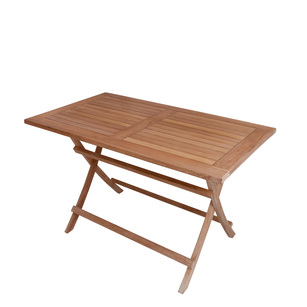 
                  
                    Teak Iris Folding Rectangular Table
                  
                