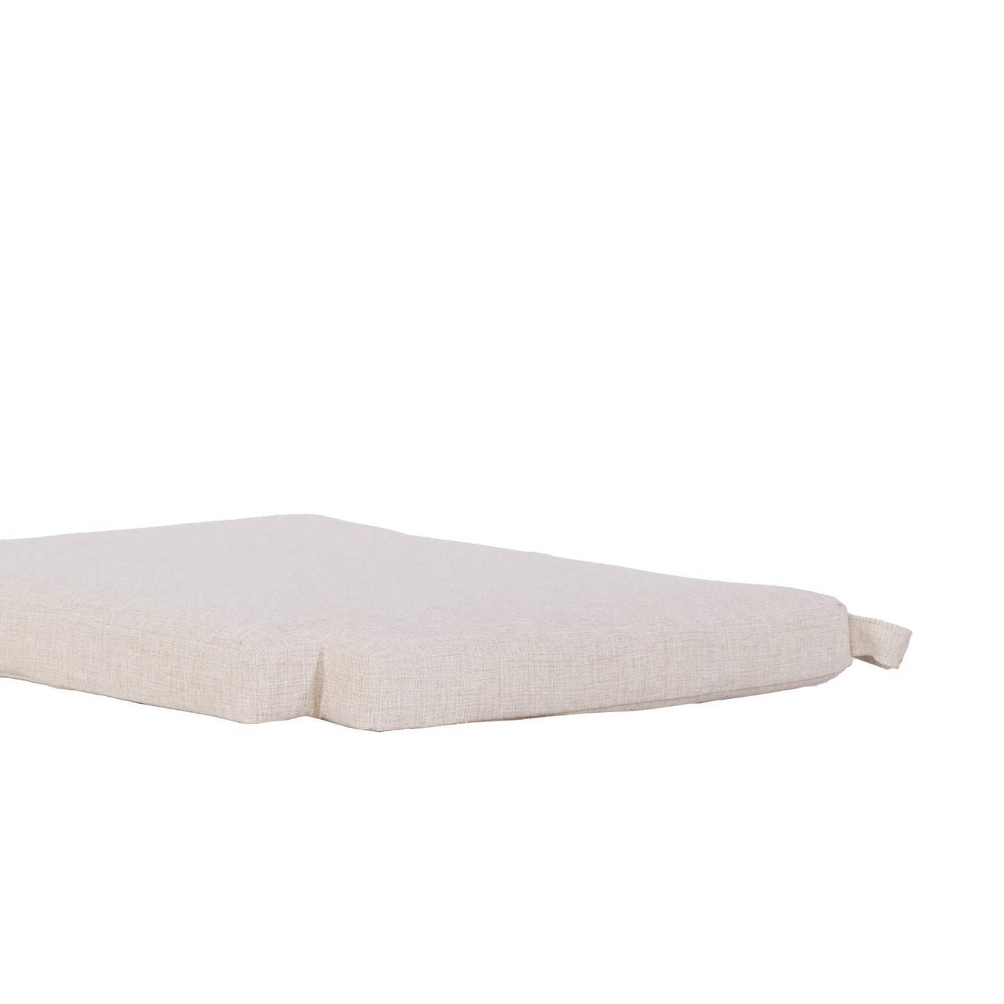 Oatmeal cushion on a white background