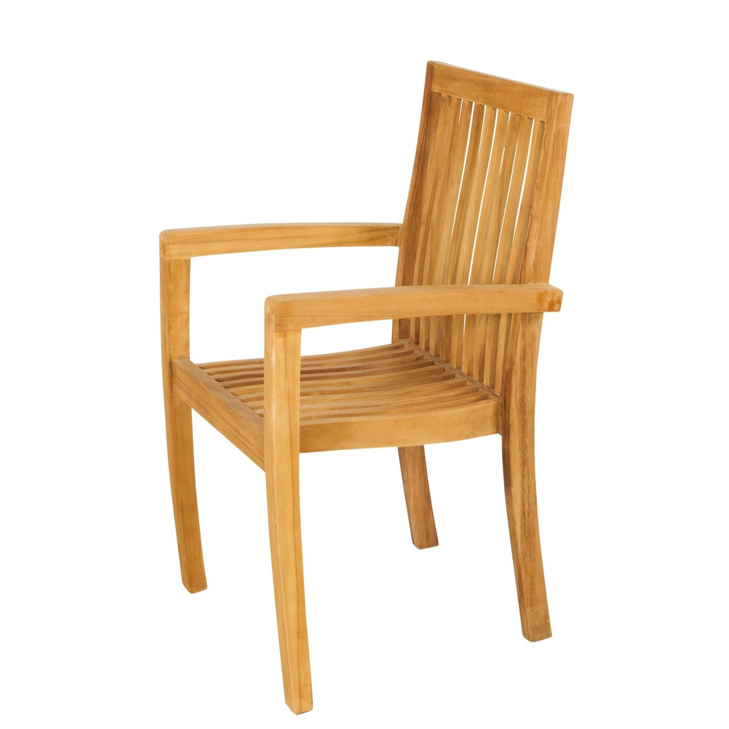 Teak Flores Stacking Carver Chair