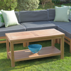 Teak Rose Rectangular Coffee Table