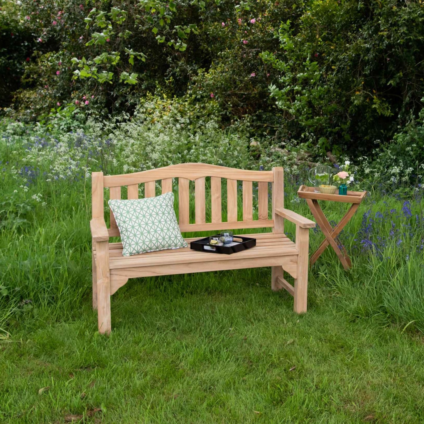 Teak Raffles Bench (3 sizes)