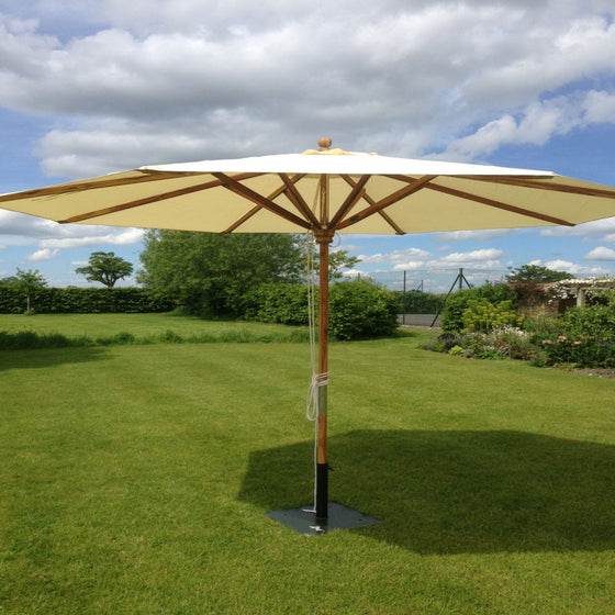 Teak Parasol